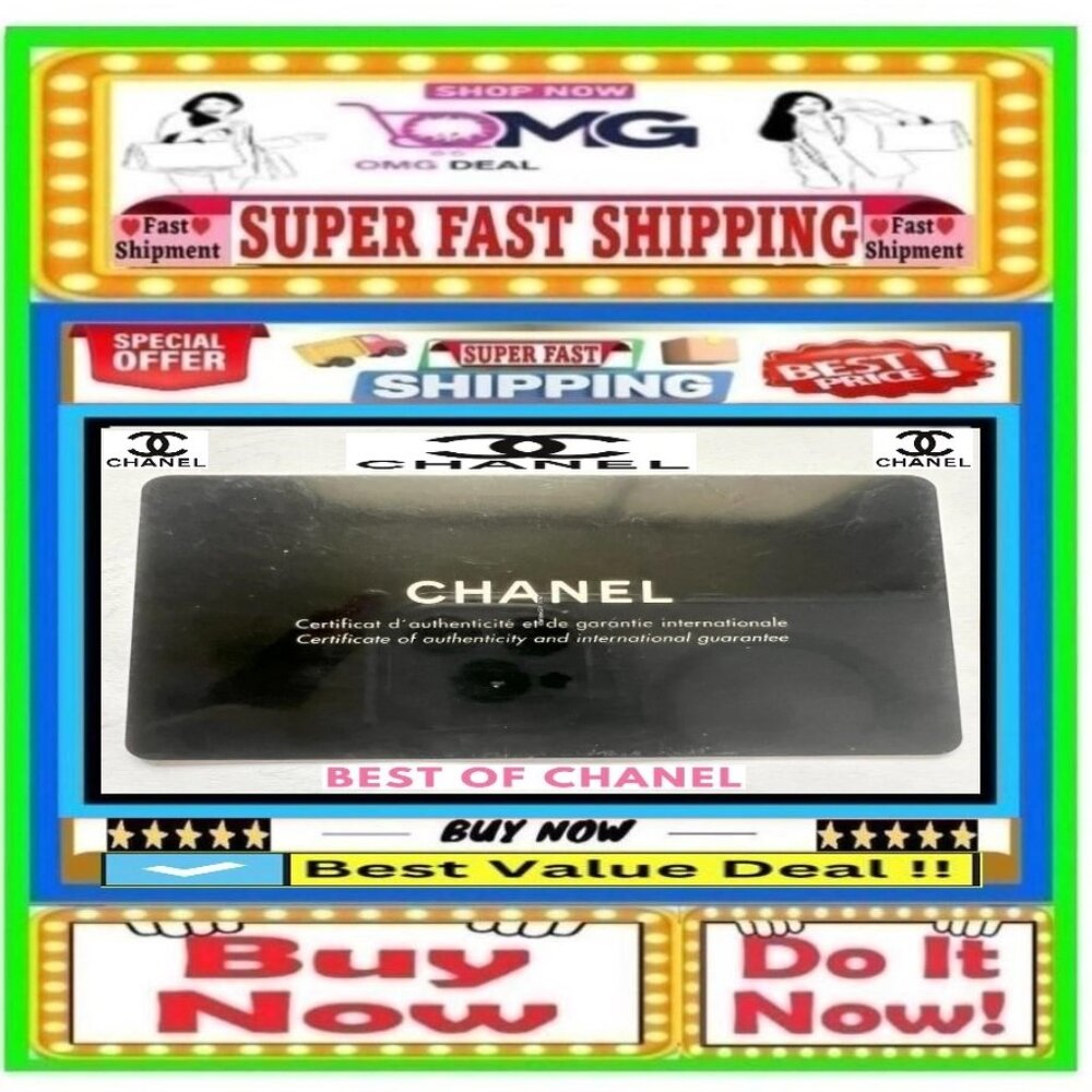 Salechanel Authentic Card Display Card Buy Now